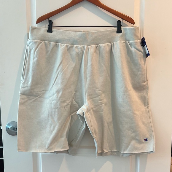Champion Men's Light Beige Athletic Shorts - Picture 1 of 12